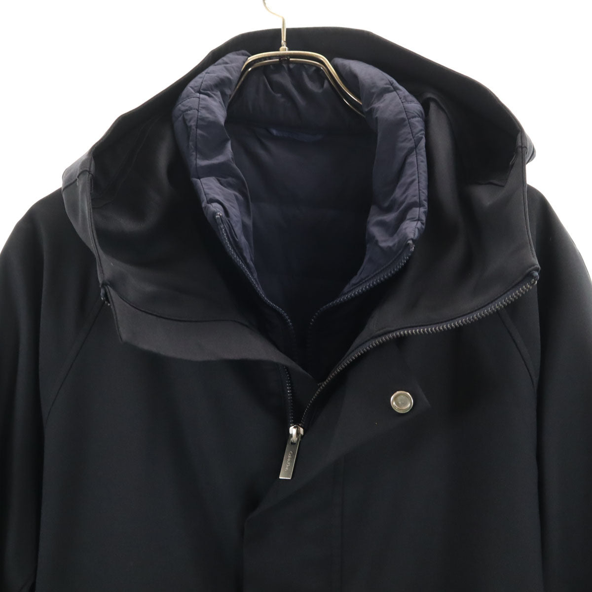 Calvin klein カルバンクライン PLATINUM ジャケット 38 ダークネイビー 3way メンズ
