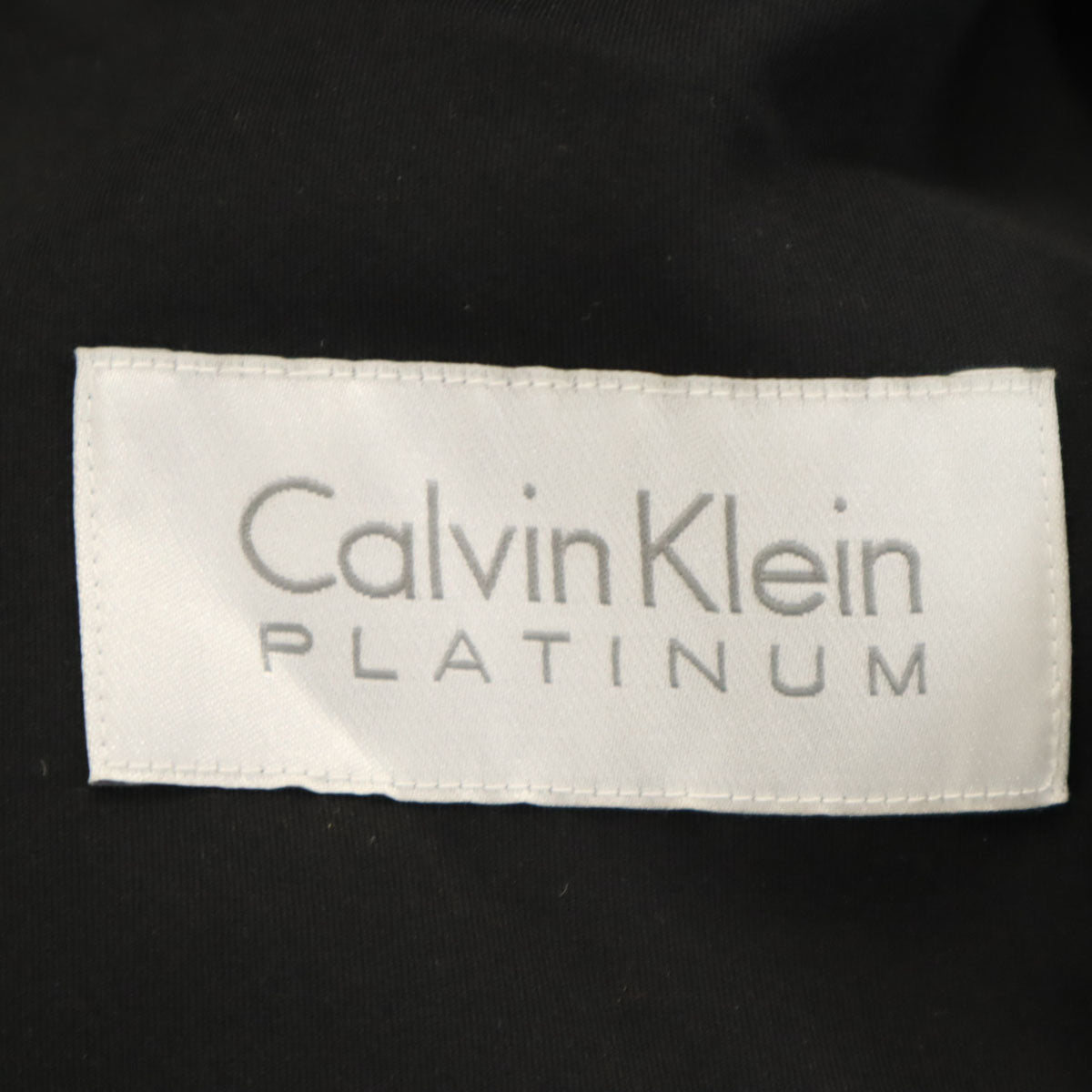 Calvin klein カルバンクライン PLATINUM ジャケット 38 ダークネイビー 3way メンズ