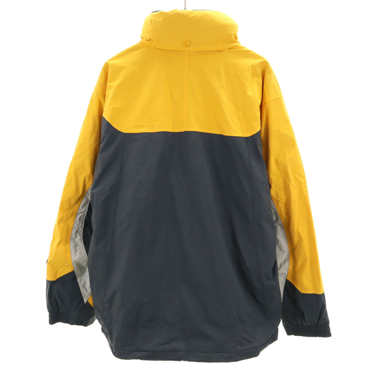 Columbia コロンビア ナイロンジャケット M イエロー 裏フリース アウトドア メンズ