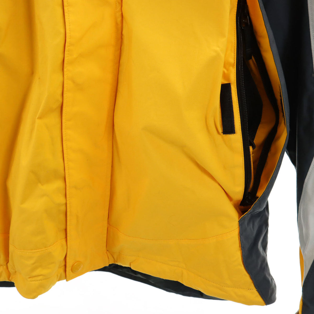 Columbia コロンビア ナイロンジャケット M イエロー 裏フリース アウトドア メンズ