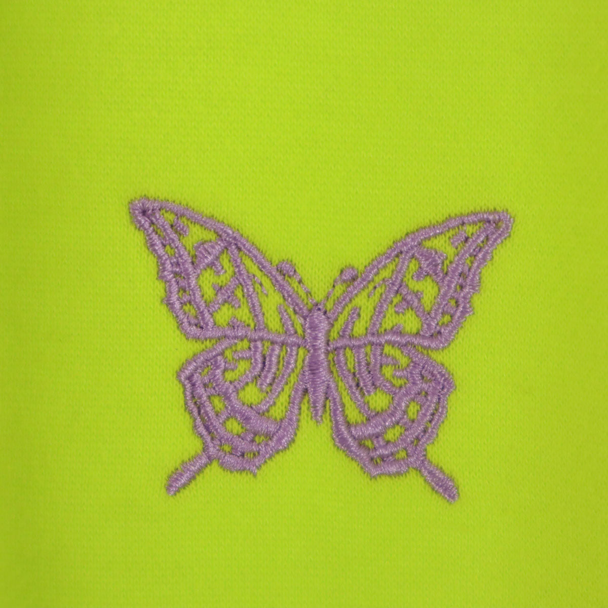 ANNA SUI NYC アナスイエヌワイシー 長袖 スウェットフーディー ロング ワンピース F ネオンイエロー 裏起毛 レディース