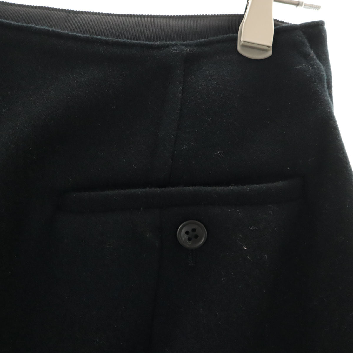 未使用 UNIQLO +J ユニクロ プラスジェイ ダブルフェイス ノーカラー ジャケット 上下 セットアップ S/64 ブラック レディース