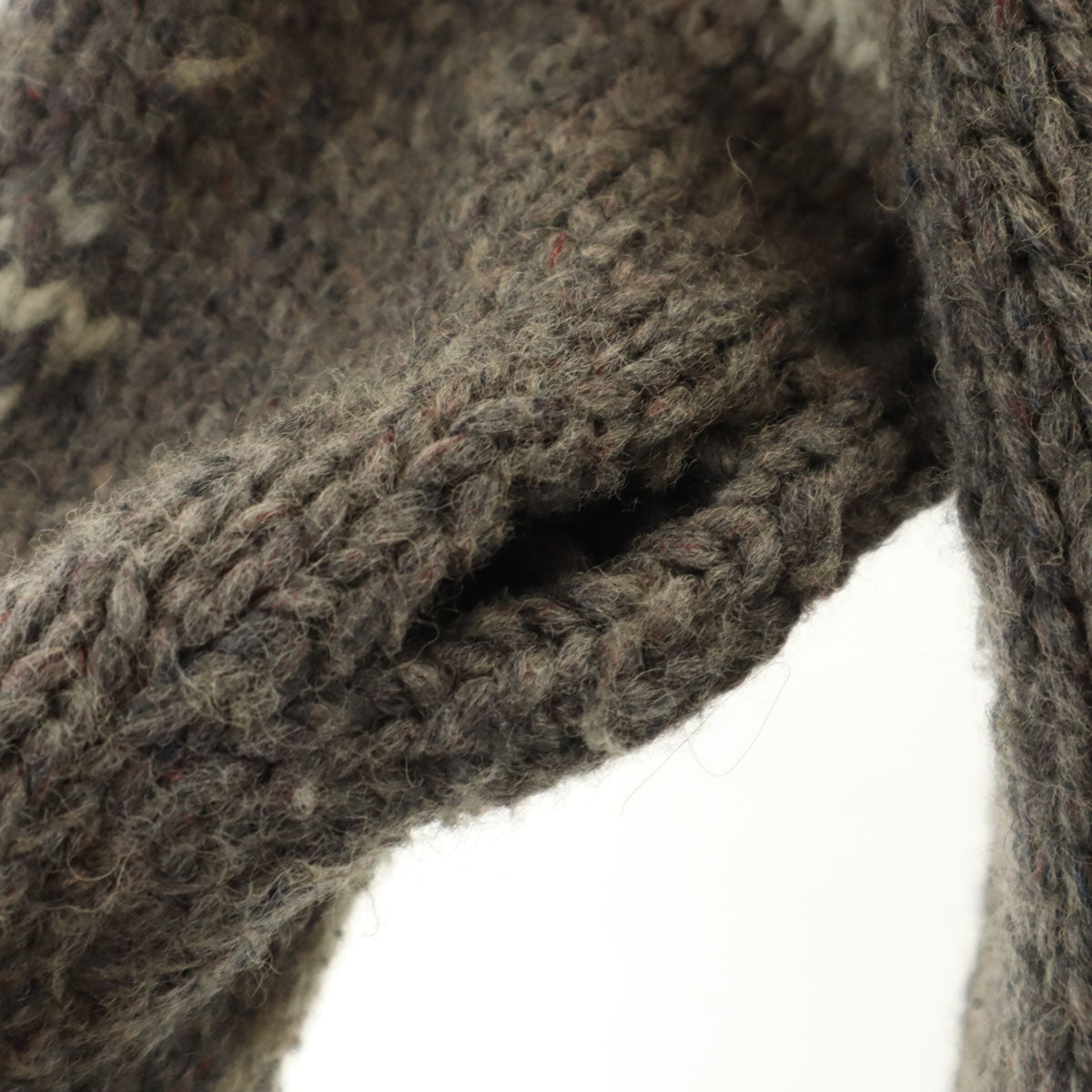 KANATA カナタ ジムマスター gym master カナダ製 カウチンジャケット ブラウン系 メンズ