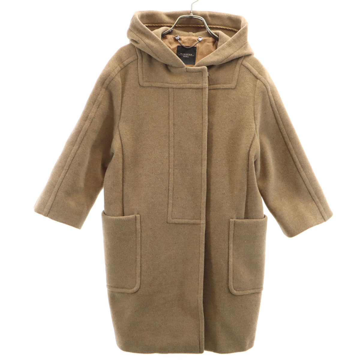 WEEKEND MaxMara ウィークエンドマックスマーラ ウールジャケット 38 ベージュ系 レディース