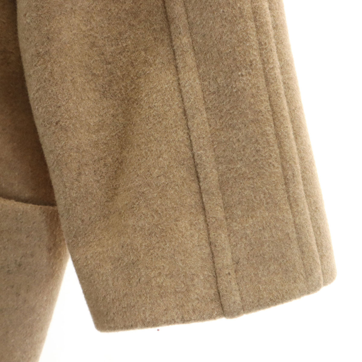 美品Max Mara WEEKENDウールノーカラージャケット　ベージュ38 M MAXMARA WEEKEND LINE（マックスマーラウィークエンドライン） MAX