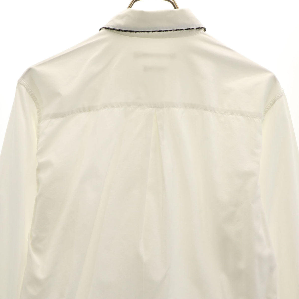 MARC JACOBS マークジェイコブス 2013年 イタリア製 長袖 コットンシャツ 46 ホワイト メンズ