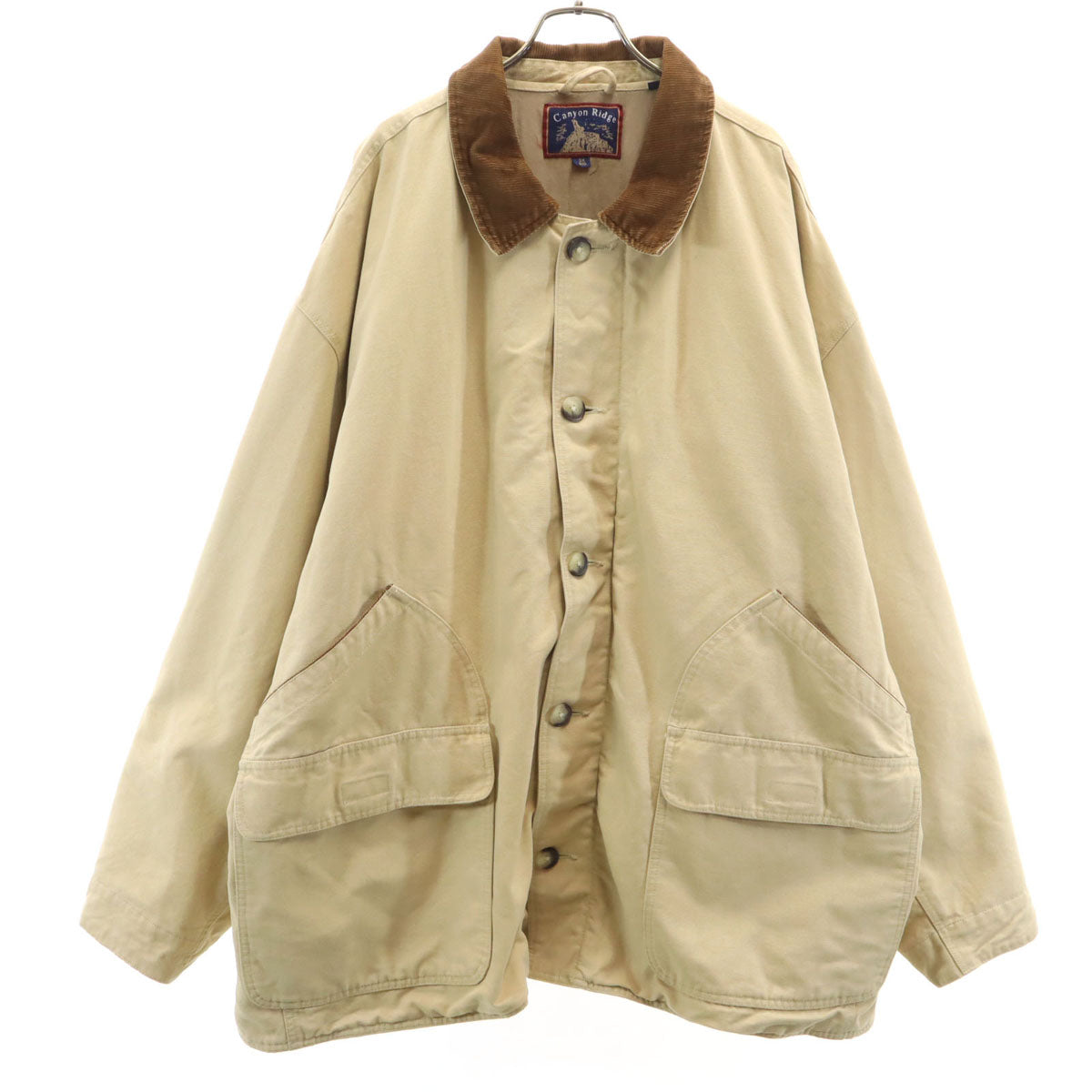Canyon Ridge キャニオンリッジ 90s オールド カバーオール 3X ベージュ ビッグサイズ メンズ