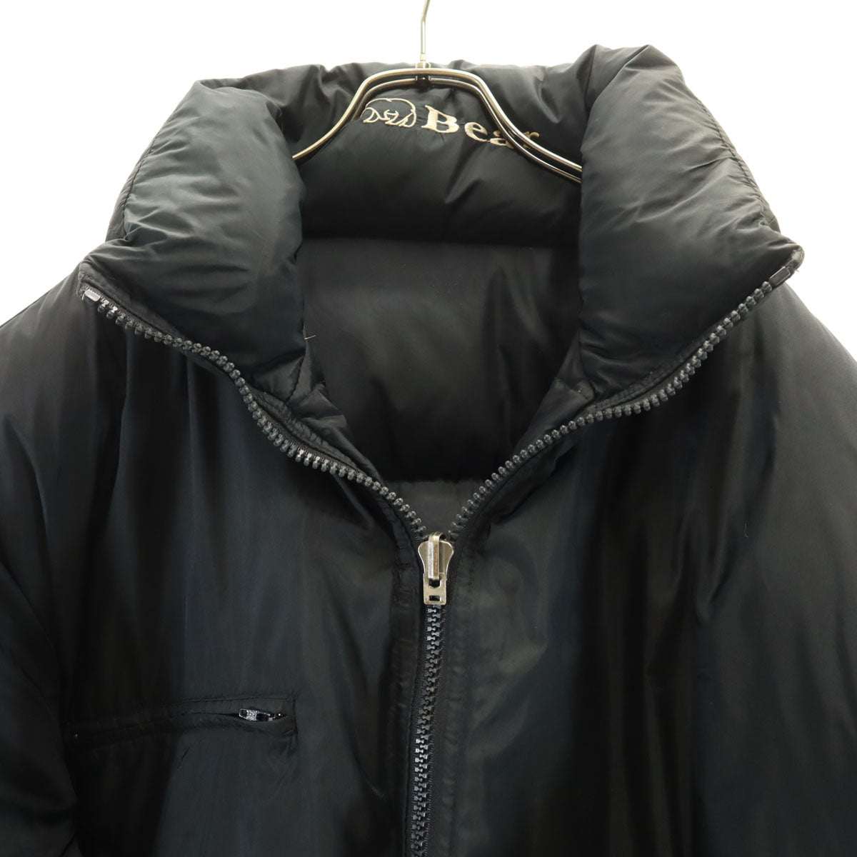 Bear ベアー リバーシブル ダウンジャケット M ブラック メンズ