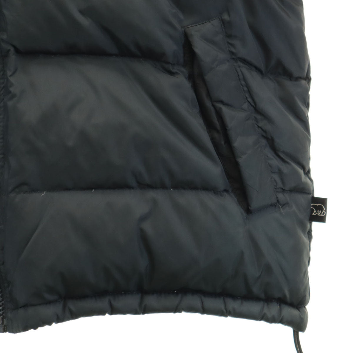 Bear ベアー リバーシブル ダウンジャケット M ブラック メンズ