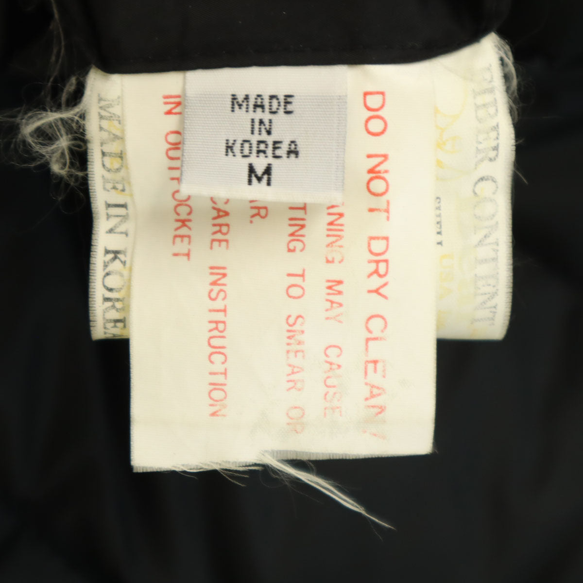 Bear ベアー リバーシブル ダウンジャケット M ブラック メンズ