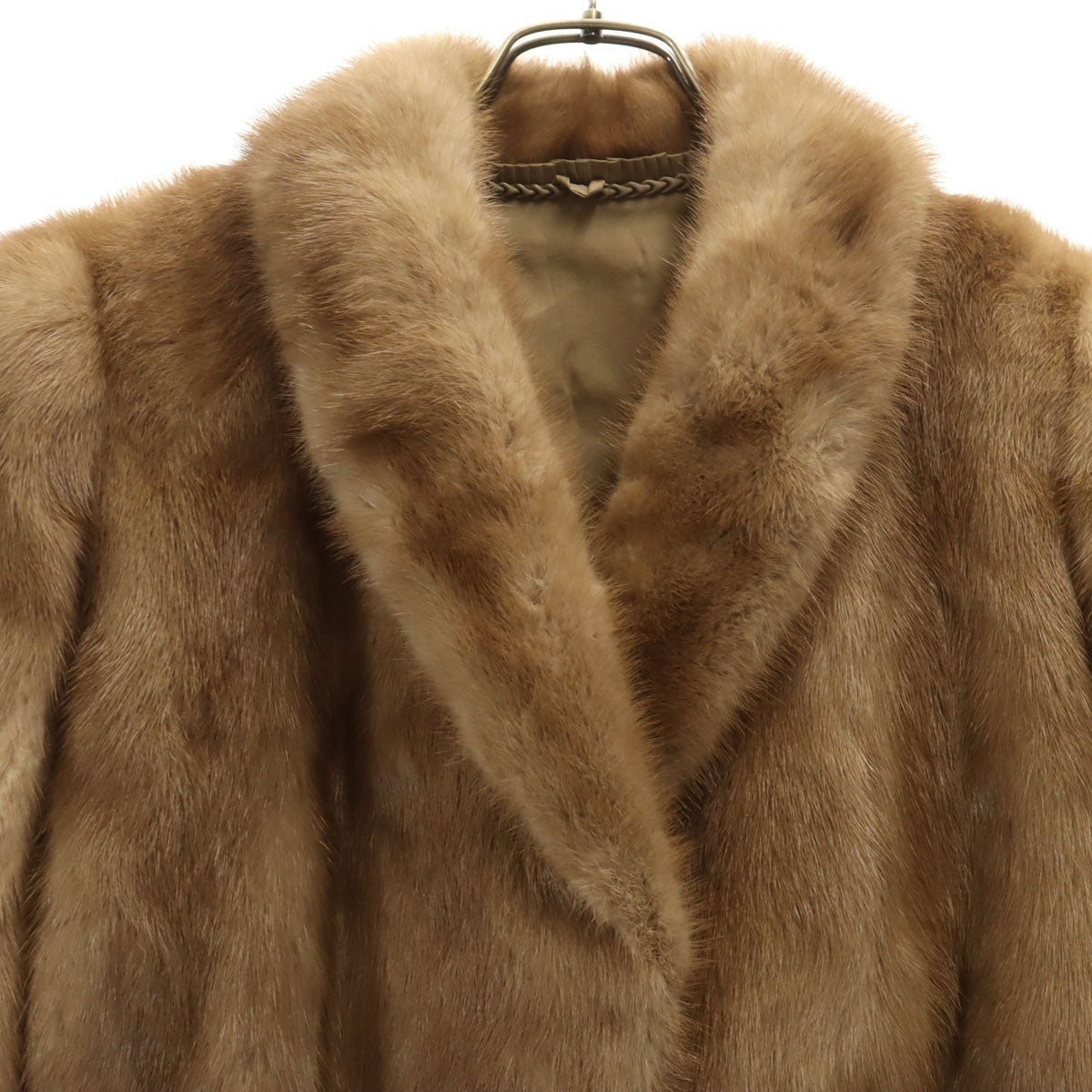 毛皮コート 11 ベージュ系 レディース