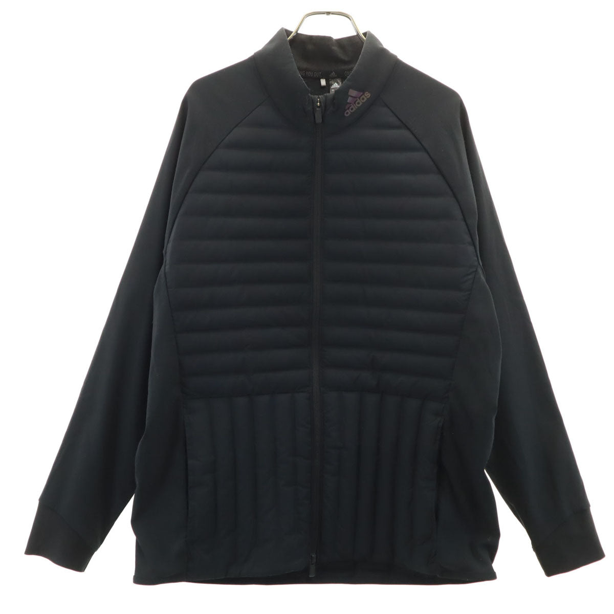 adidas アディダス ゴルフ シームレス加工 ダウンジャケット O ブラック メンズ