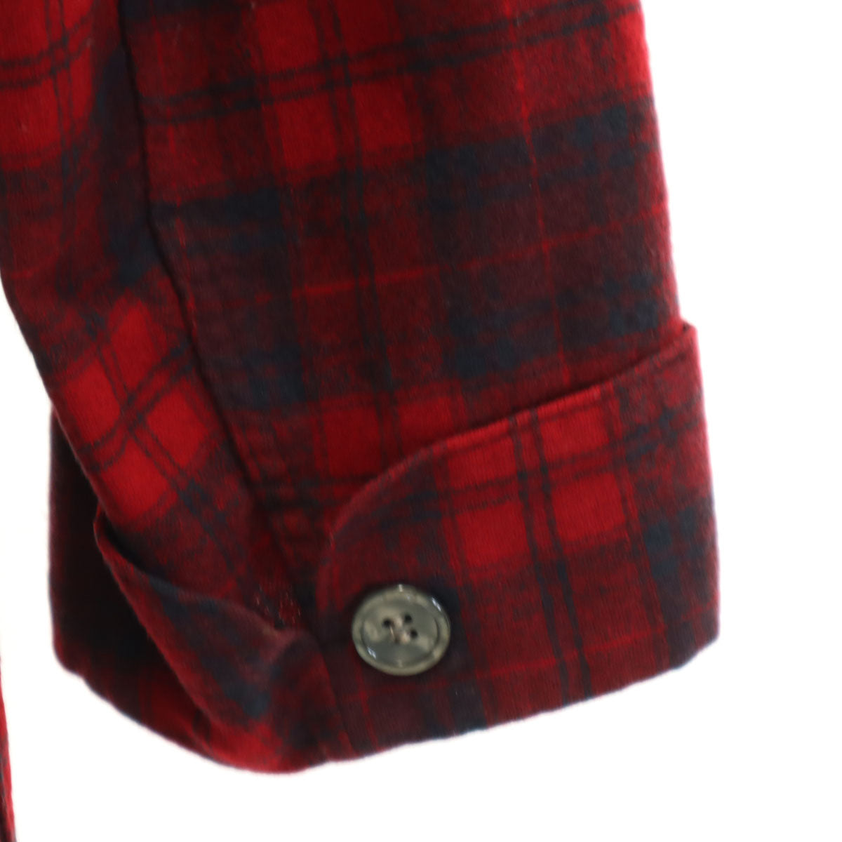 PENDLETON ペンドルトン 70s ヴィンテージ チェック柄 ショールカラー ガウンコート L レッド メンズ