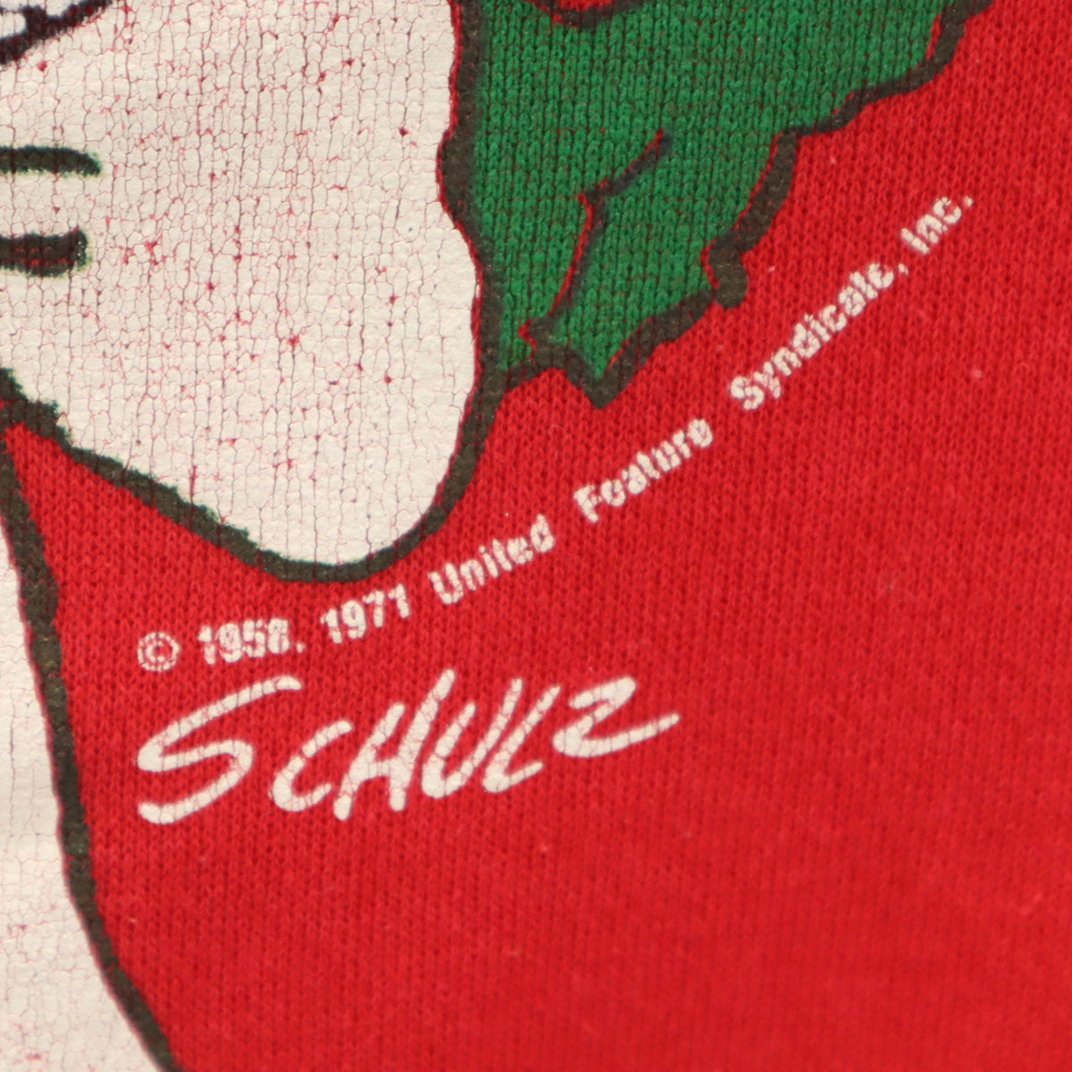 ARTEX アルテックス 70s 80s USA製 ヴィンテージ スヌーピー 長袖 スウェット トレーナー M レッド SNOOPY メンズ