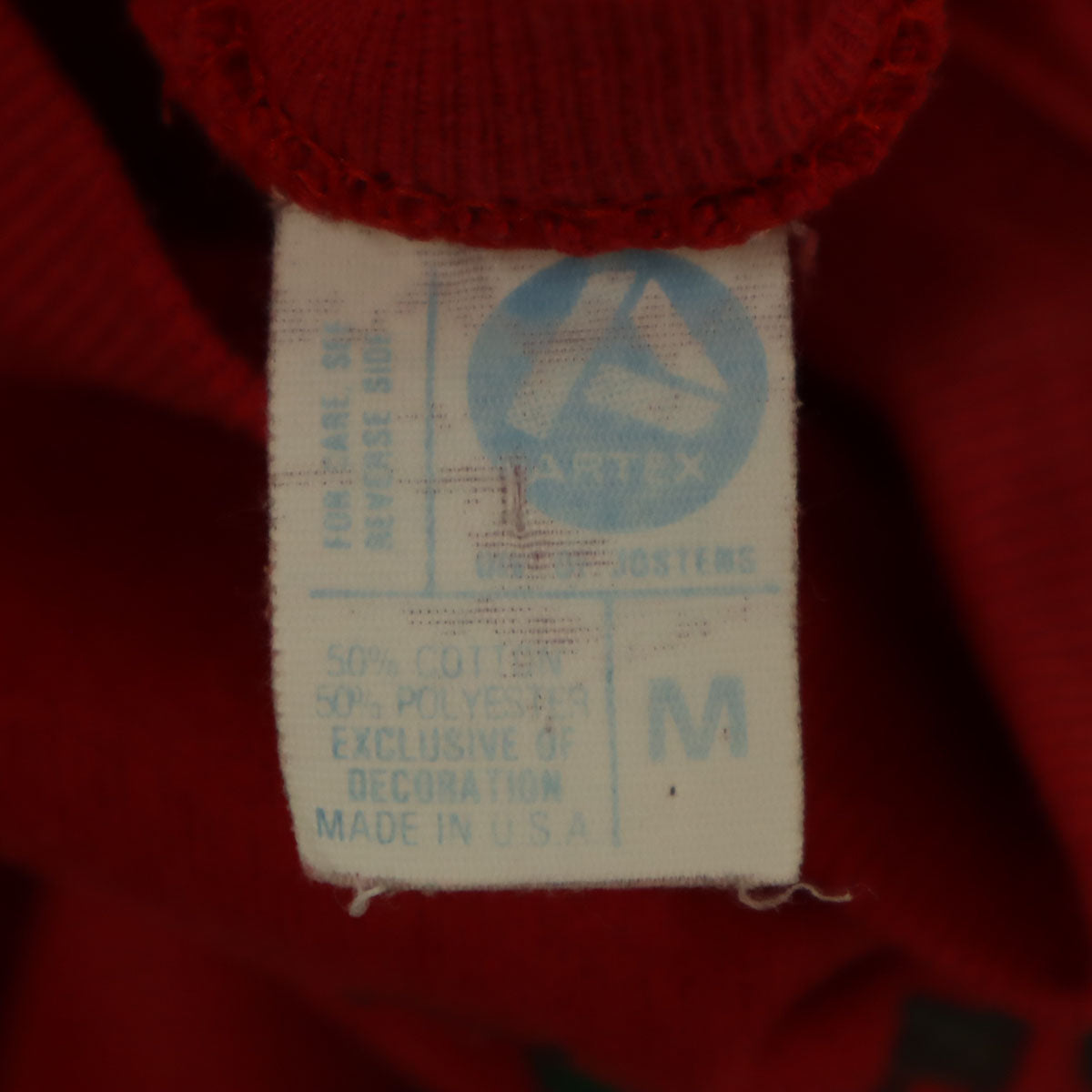 ARTEX アルテックス 70s 80s USA製 ヴィンテージ スヌーピー 長袖 スウェット トレーナー M レッド SNOOPY メンズ