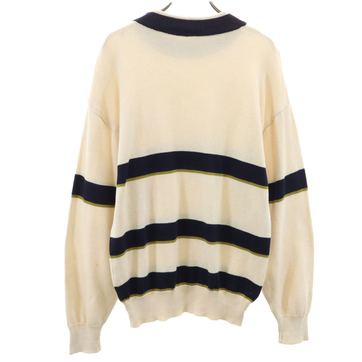 Christian Dior SPORTS クリスチャンディオールスポーツ 90s オールド 長袖 ニット M アイボリー セーター メンズ