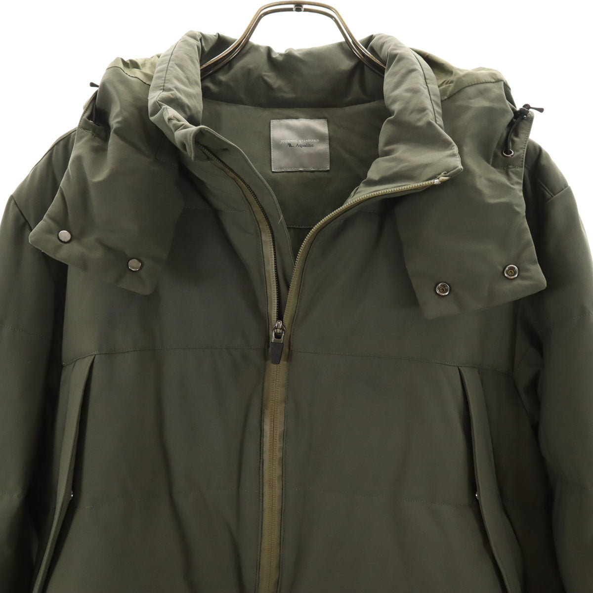 JOURNAL STANDARD Aqualinc ジャーナルスタンダード アクアリンク プリマロフト ダウンジャケット M カーキ メンズ