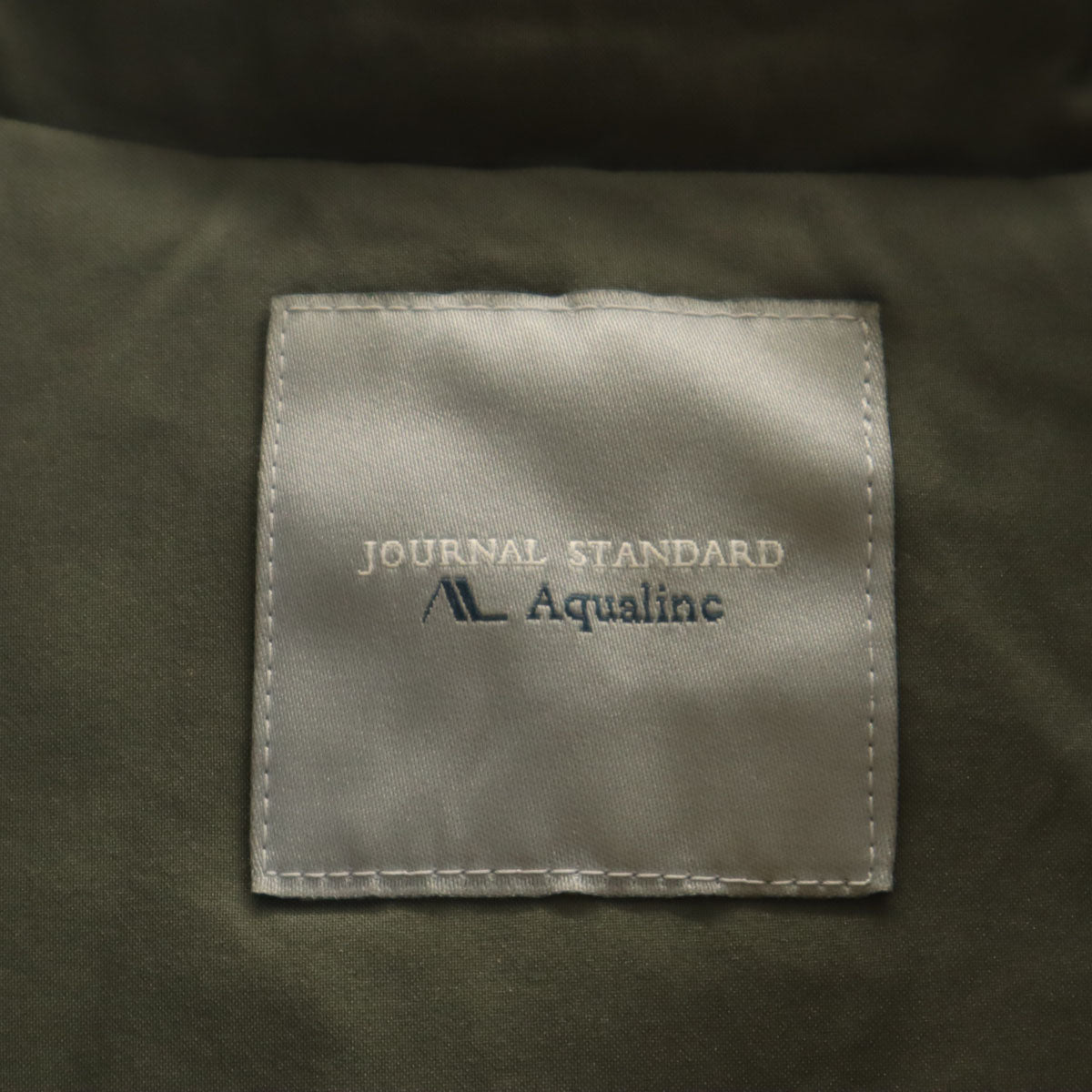 JOURNAL STANDARD Aqualinc ジャーナルスタンダード アクアリンク プリマロフト ダウンジャケット M カーキ メンズ