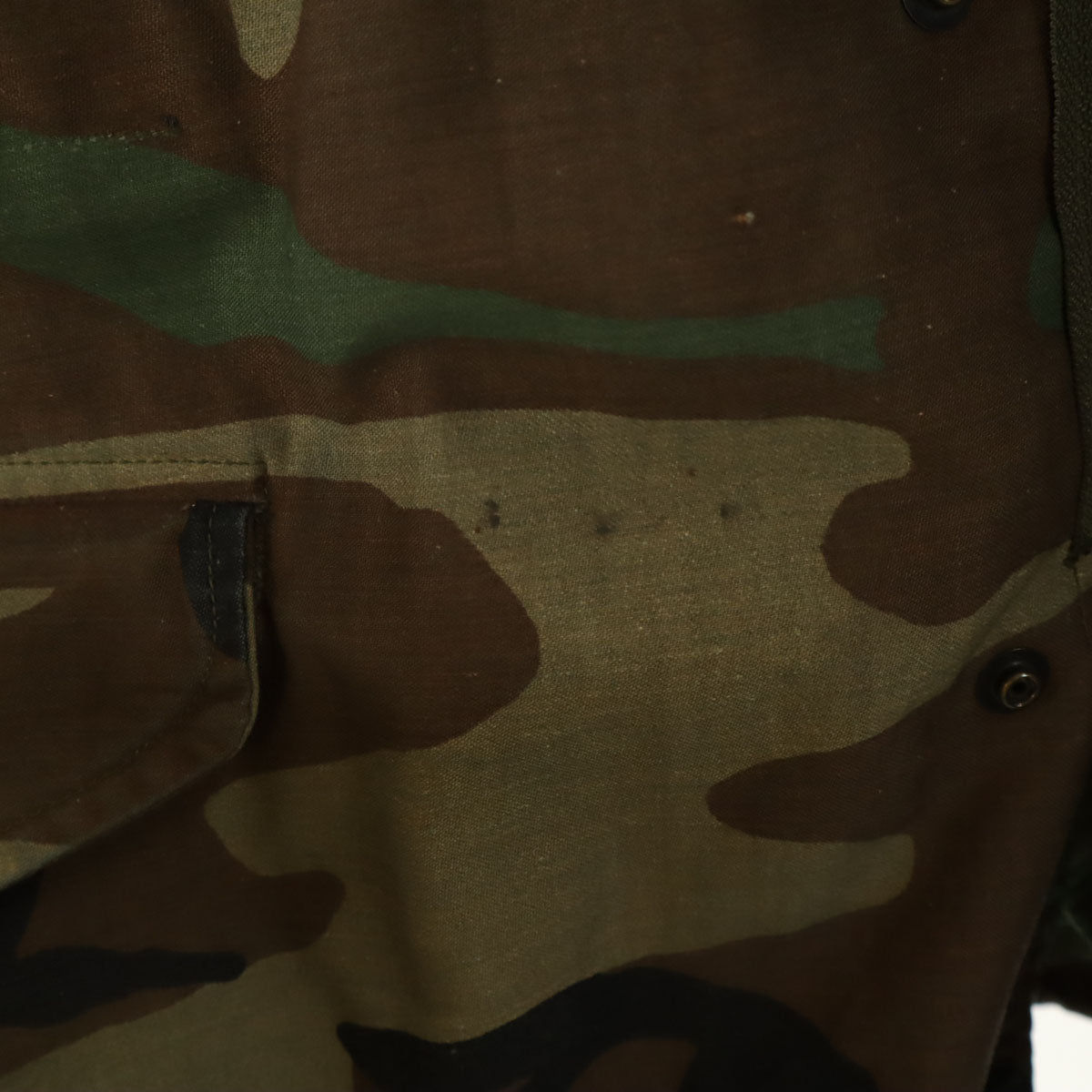 US ARMY アメリカ軍 80s DLA ヴィンテージ ウッドランドカモ M-65 フィールドジャケット M カーキ ライナー付き ミリタリー メンズ