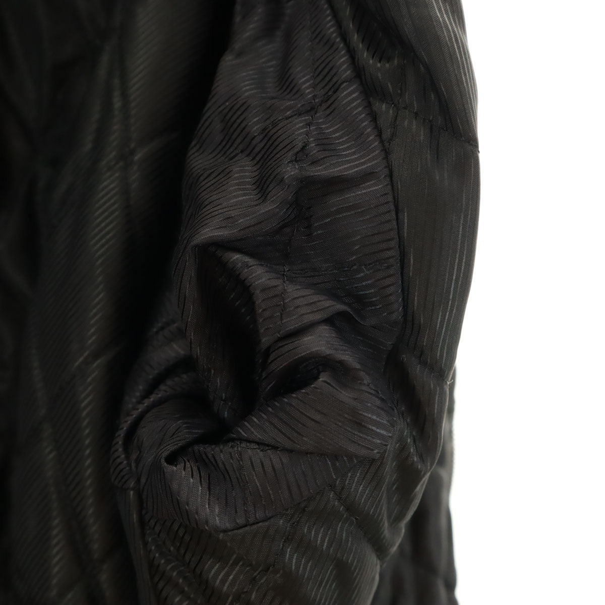 Canyon de Chelly キャニオン デ シェリー 牛革 レザージャケット L ブラック 中綿 ライダース メンズ