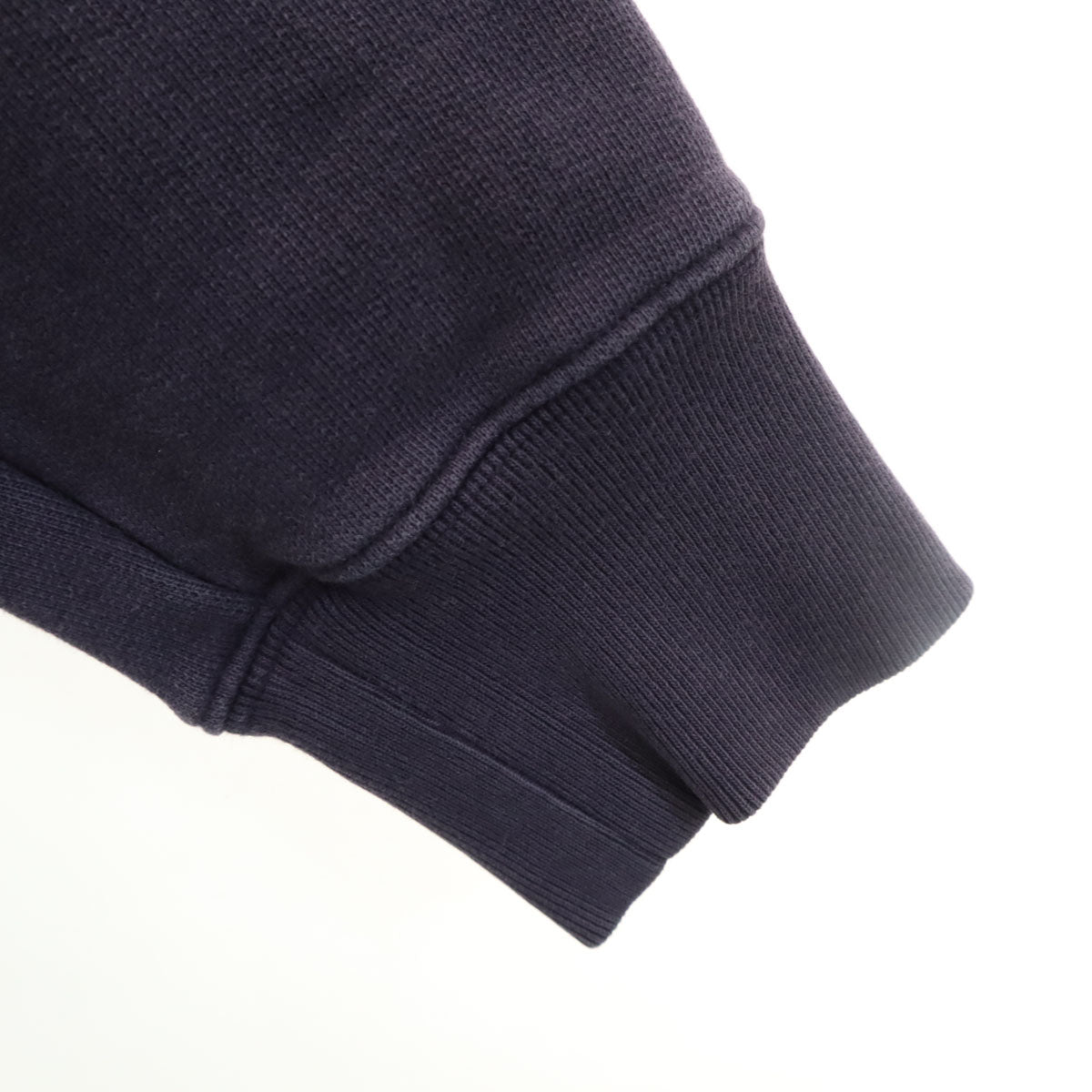 VETEMENTS ヴェトモン 長袖 バーコードパッチ スウェットパーカー M ネイビー プルオーバー ユニセックス メンズ