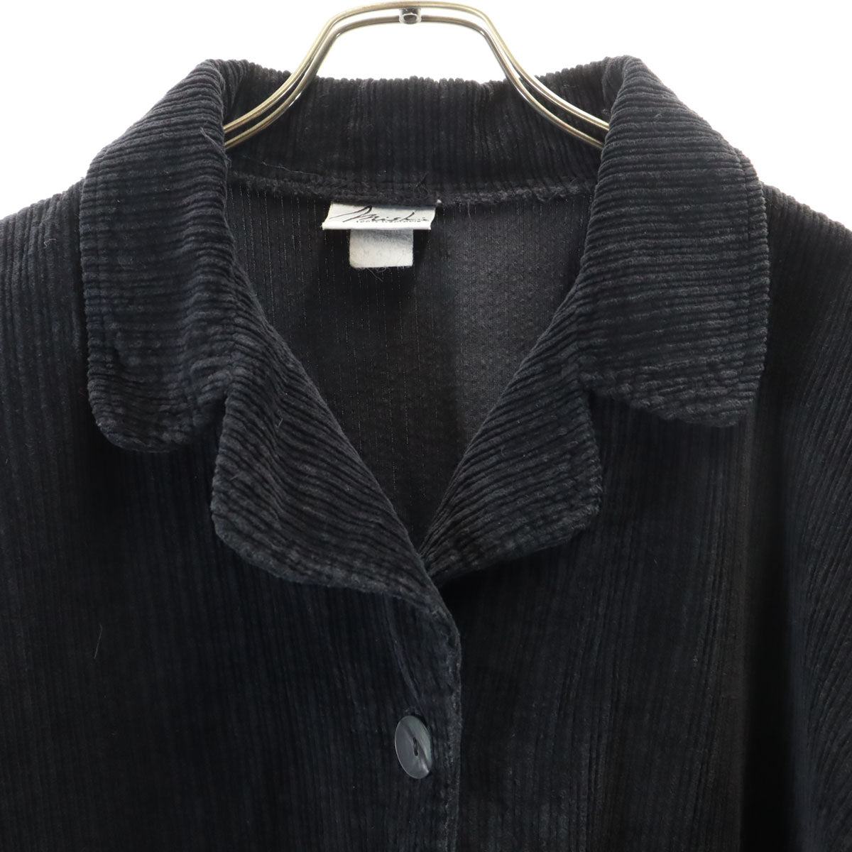 Mishi 80s 90s USA製 オールド コーデュロイ ジャケット M ブラック レディース