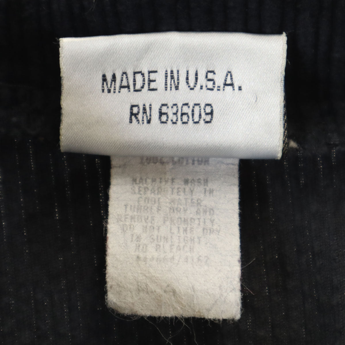 Mishi 80s 90s USA製 オールド コーデュロイ ジャケット M ブラック レディース