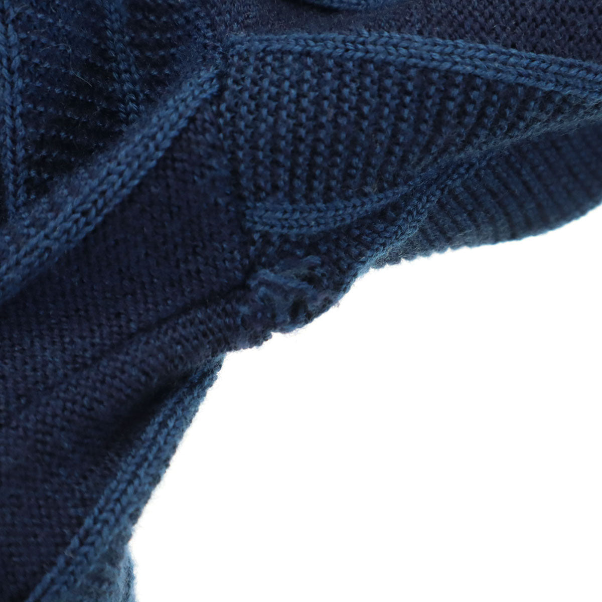 GIVENCHY ジバンシィ 90s 日本製 オールド 総柄 ゴルフ 長袖 セーター L ネイビー ニット メンズ