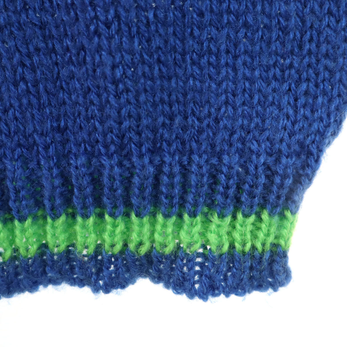 PALIPALI 70s 80s ヴィンテージ ZOOMONT 長袖 ポロ ニット F ブルー セーター レディース