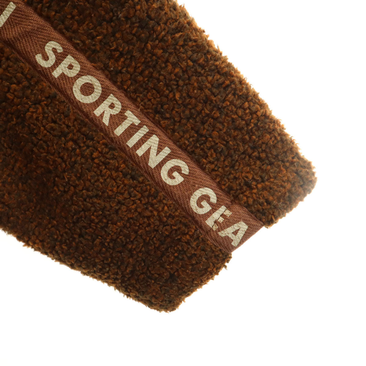 HAI SPORTING GEAR ハイスポーティングギア 80s 90s オールド フーデッド ボアコート M ブラウン イッセイミヤケ メンズ