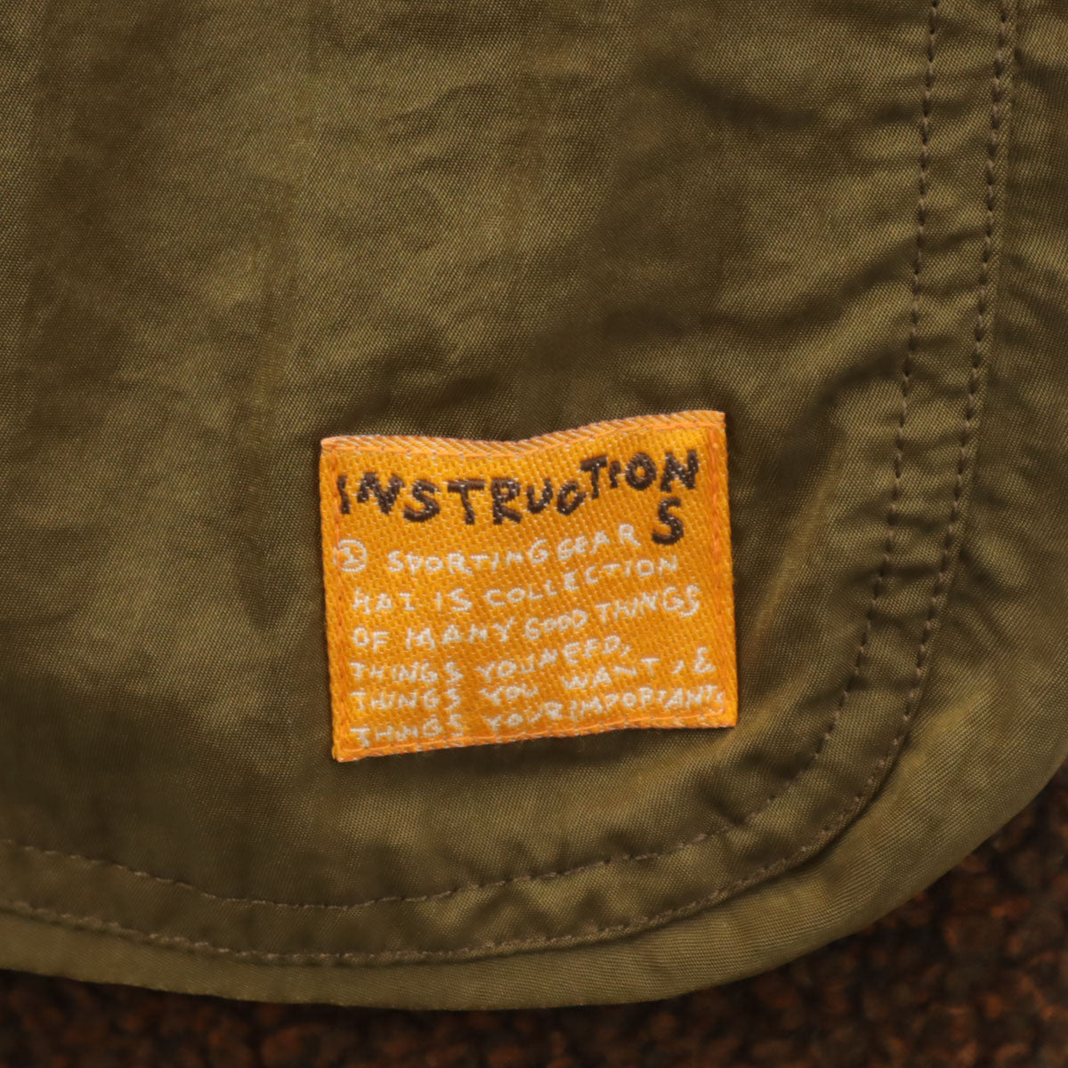 HAI SPORTING GEAR ハイスポーティングギア 80s 90s オールド フーデッド ボアコート M ブラウン イッセイミヤケ メンズ