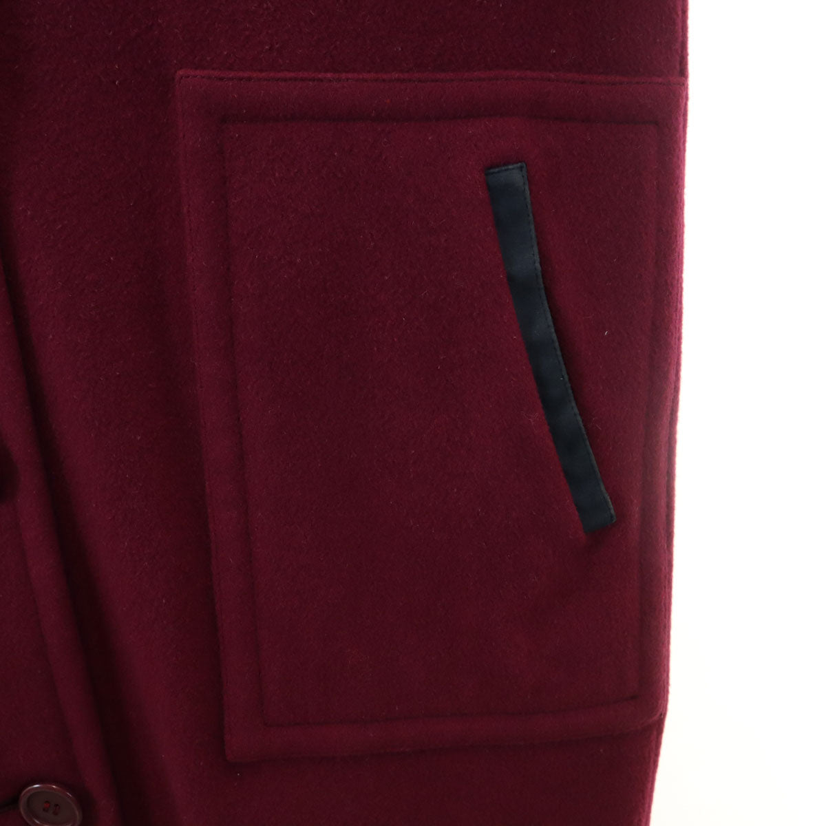 Christian Dior PRET-A-PORTER クリスチャンディオール プレタポルテ 90s オールド チェスターコート 9 ワインレッド レディース