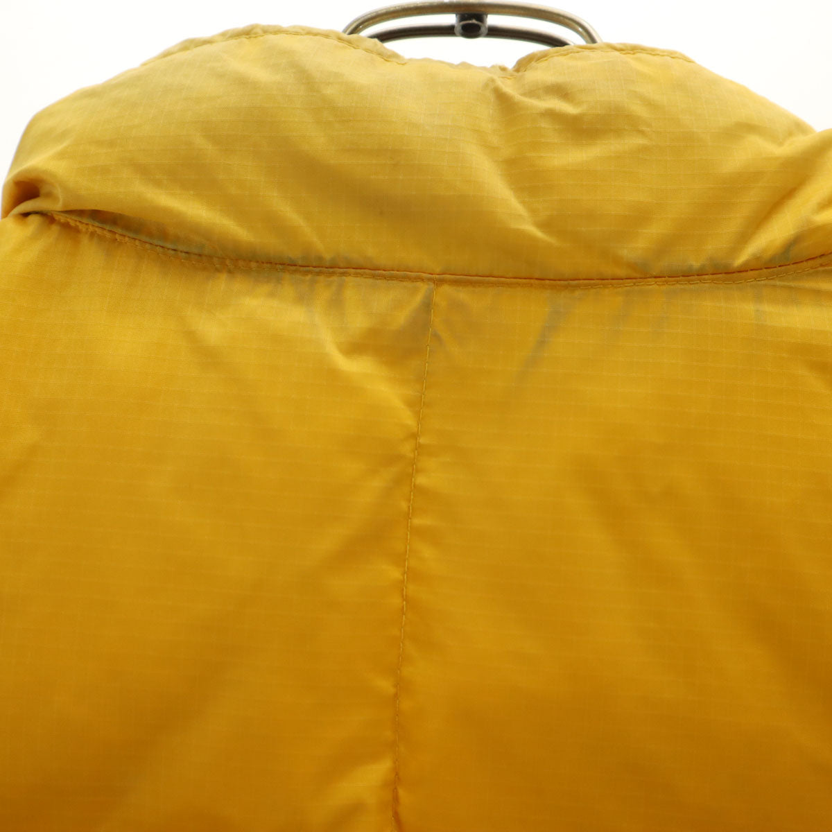 GAP ギャップ リバーシブル ハイブリッド ダウンベスト L 山吹色 ポケッタブル メンズ