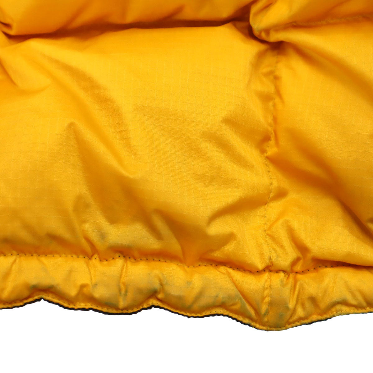 GAP ギャップ リバーシブル ハイブリッド ダウンベスト L 山吹色 ポケッタブル メンズ