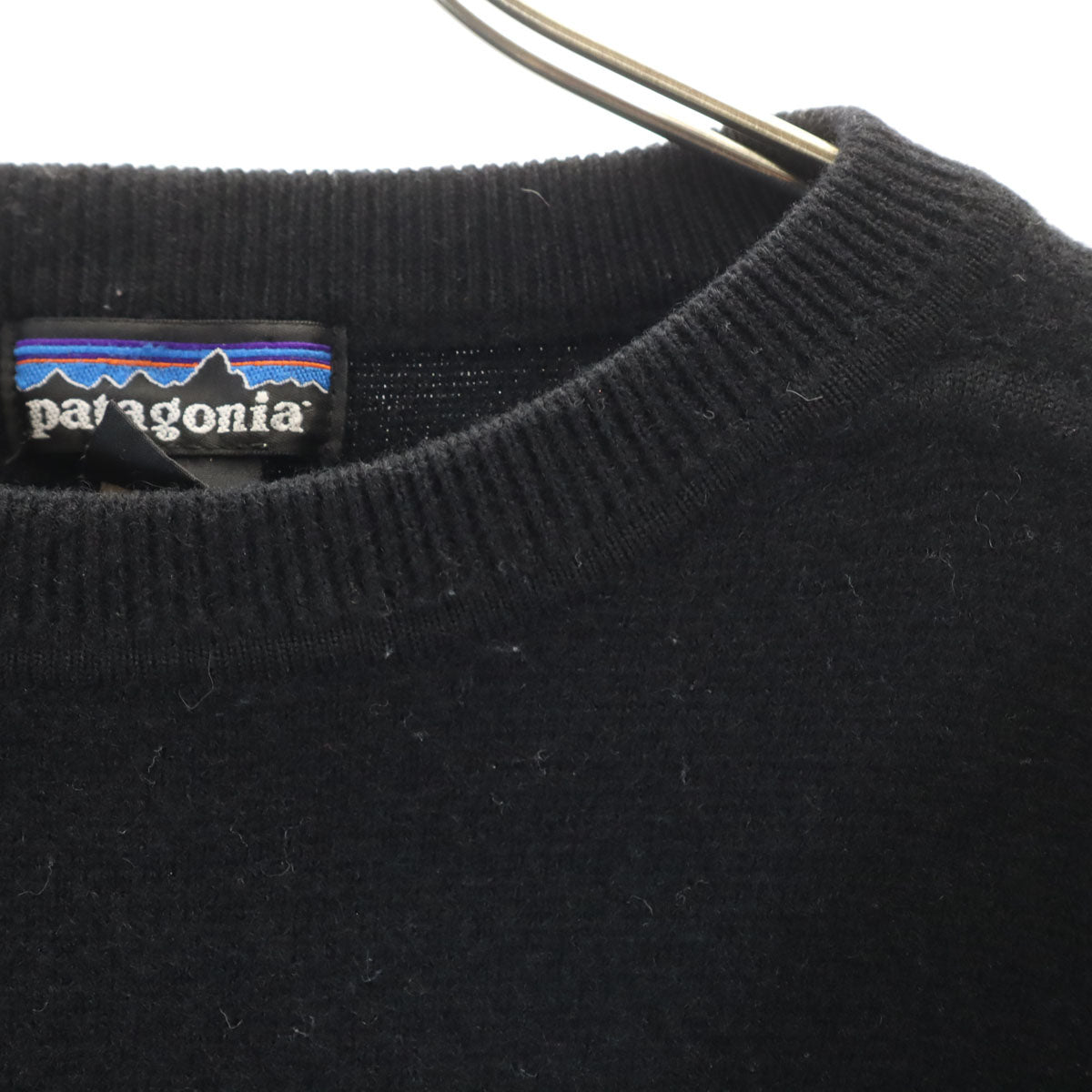 patagonia パタゴニア 長袖 セーター M ブラック 703520 アウトドア ニット メンズ