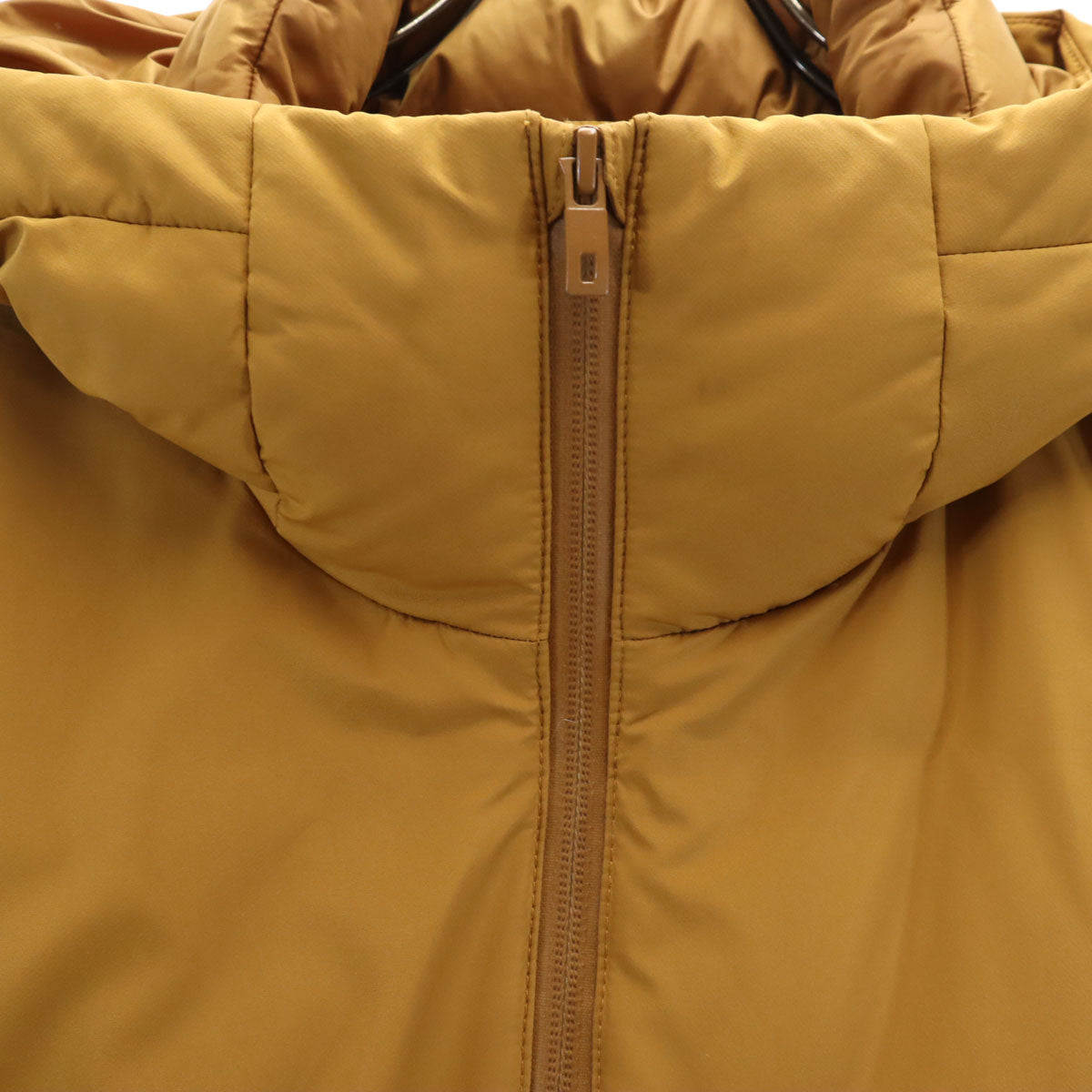 UNIQLO ユニクロ シームレス ダウンジャケット M キャメル メンズ