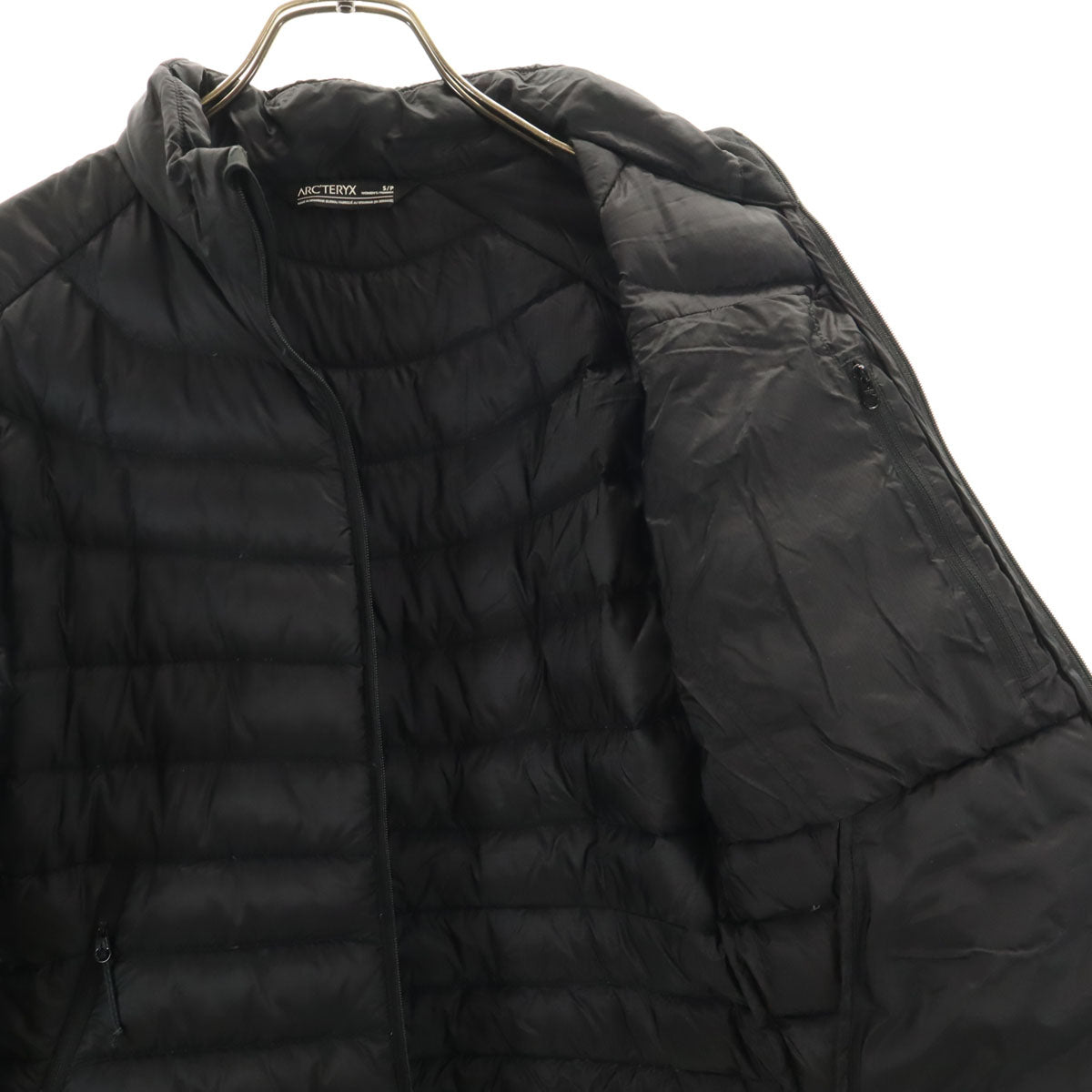 ARC'TERYX アークテリクス Cerium LT ダウンジャケット S ブラック アウトドア 収納袋付き レディース