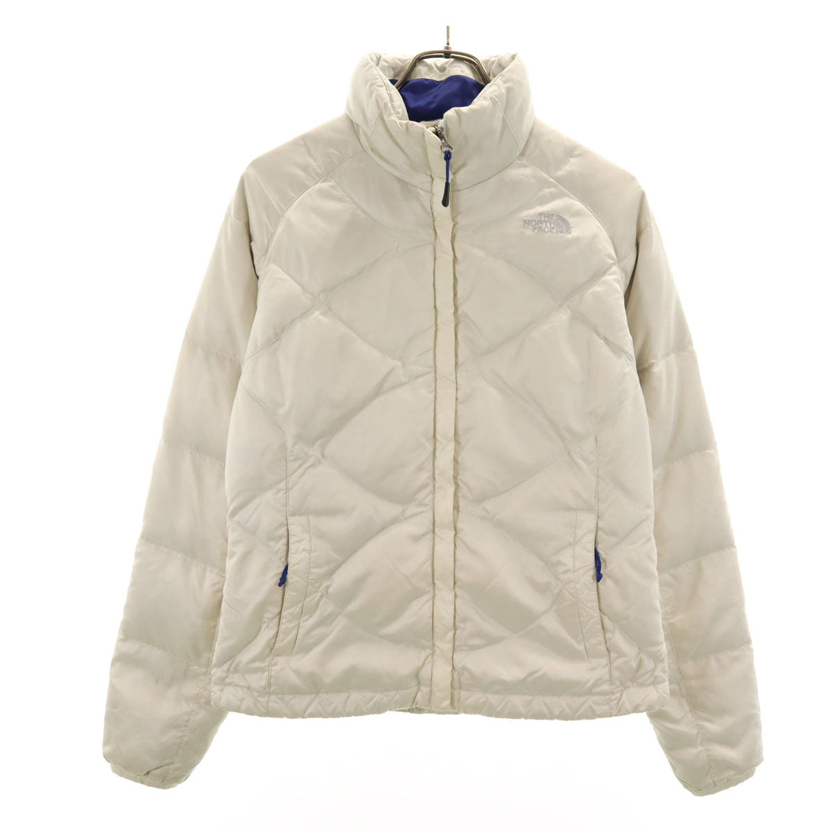 THE NORTH FACE ノースフェイス ダウンジャケット S アイボリー アウトドア レディース