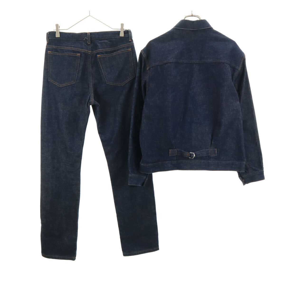 美品 A.P.C. アーペーセー デニムジャケット 上下 セットアップ M/w29 インディゴ アソート メンズ