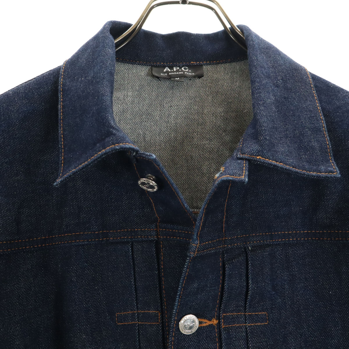 美品 A.P.C. アーペーセー デニムジャケット 上下 セットアップ M/w29 インディゴ アソート メンズ