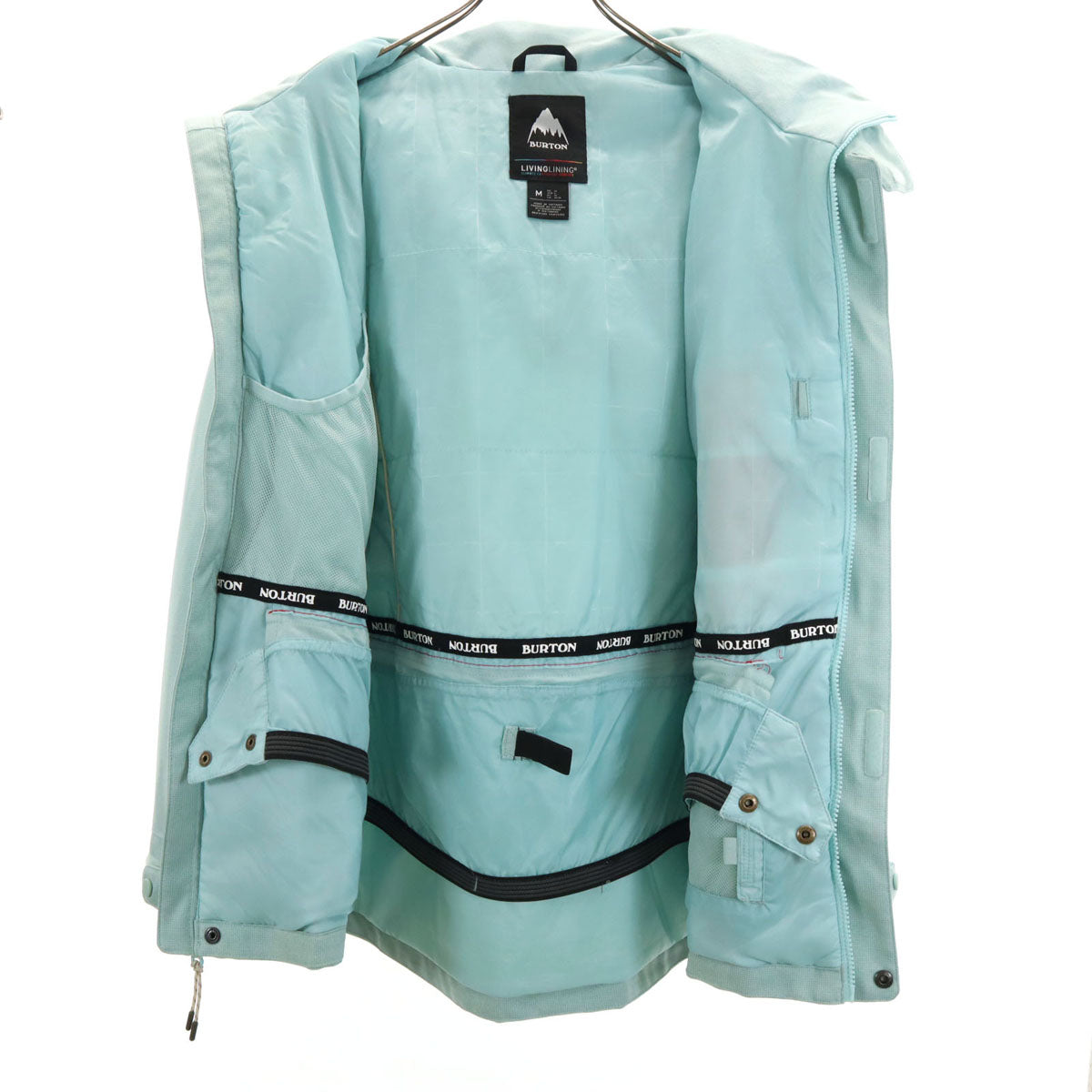 BURTON バートン スノーボード ジャケット 上下 セットアップ L ブルー系 アソート レディース