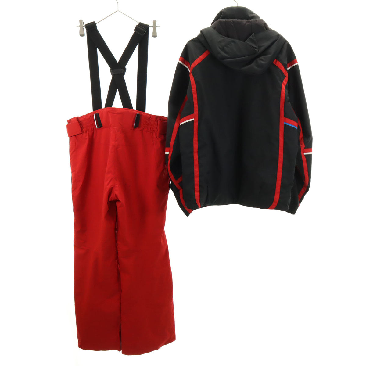 FABLICE ファブリス スキー ウェア 上下 セットアップ L レッド メンズ