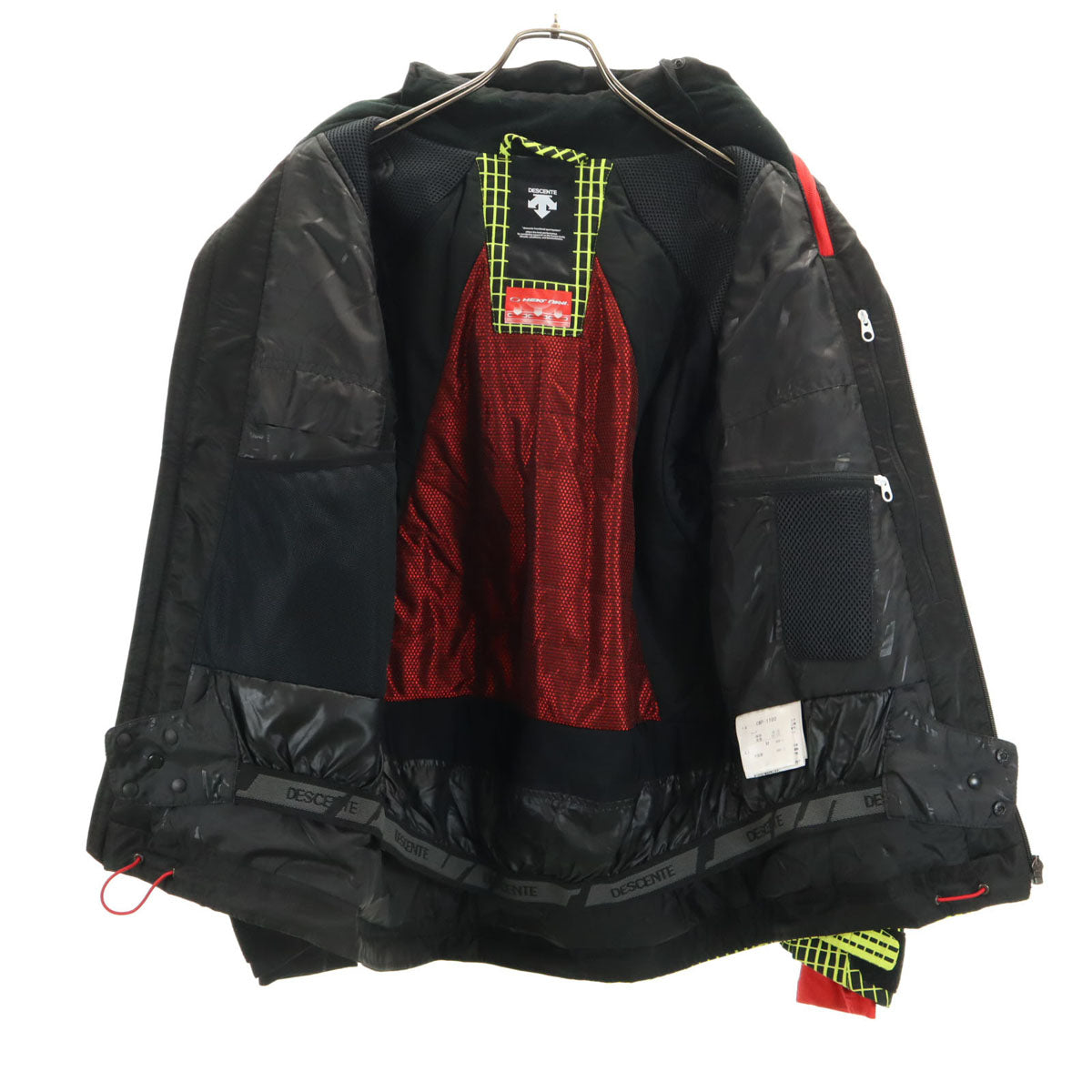 DESCENTE デサント スキー ウェア 上下 セットアップ M ブラック メンズ