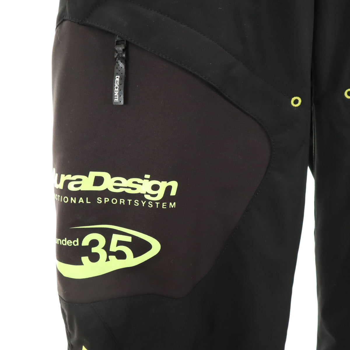 DESCENTE デサント スキー ウェア 上下 セットアップ M ブラック メンズ