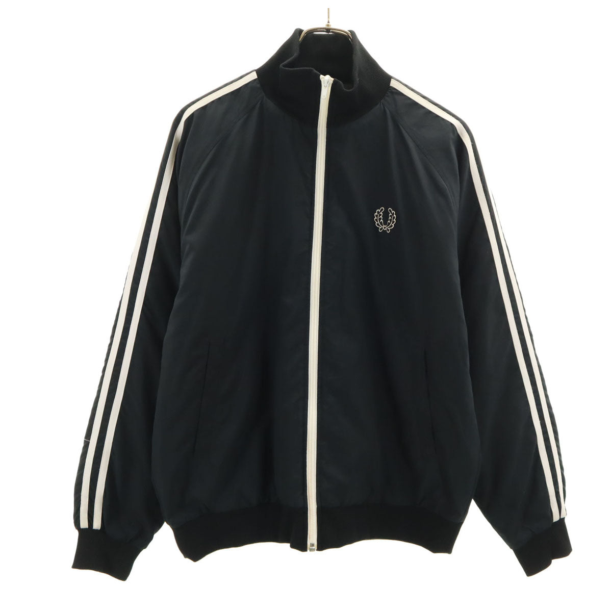 FRED PERRY フレッドペリー 中綿ジャケット M ブラック メンズ