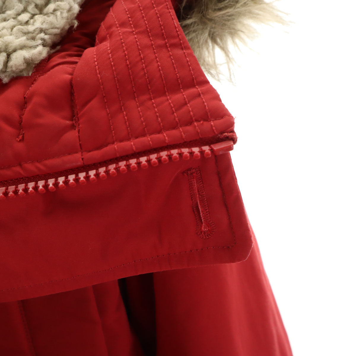 UNIQLO ユニクロ ウルトラウォーム ハイブリッド ダウンコート S レッド メンズ