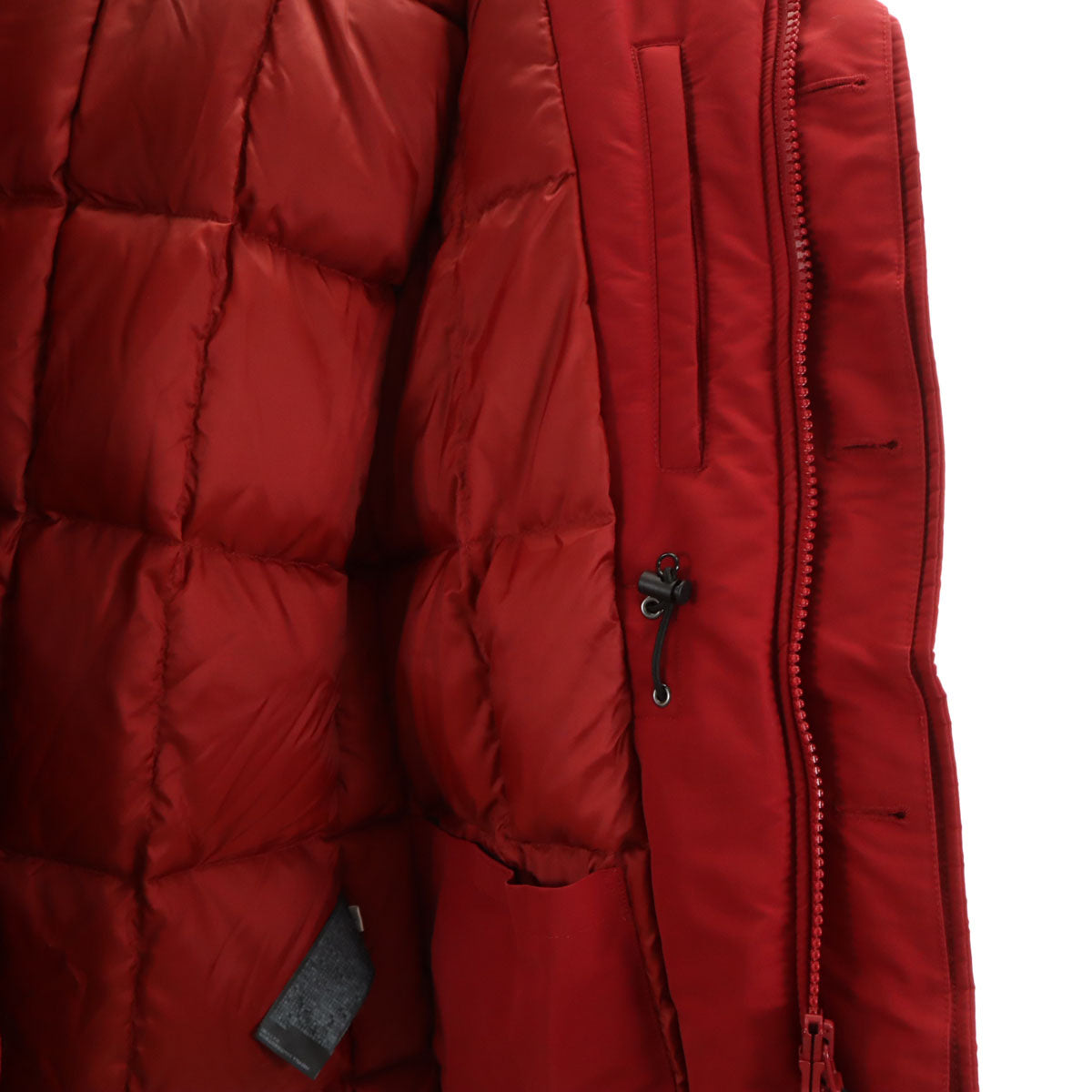 UNIQLO ユニクロ ウルトラウォーム ハイブリッド ダウンコート S レッド メンズ