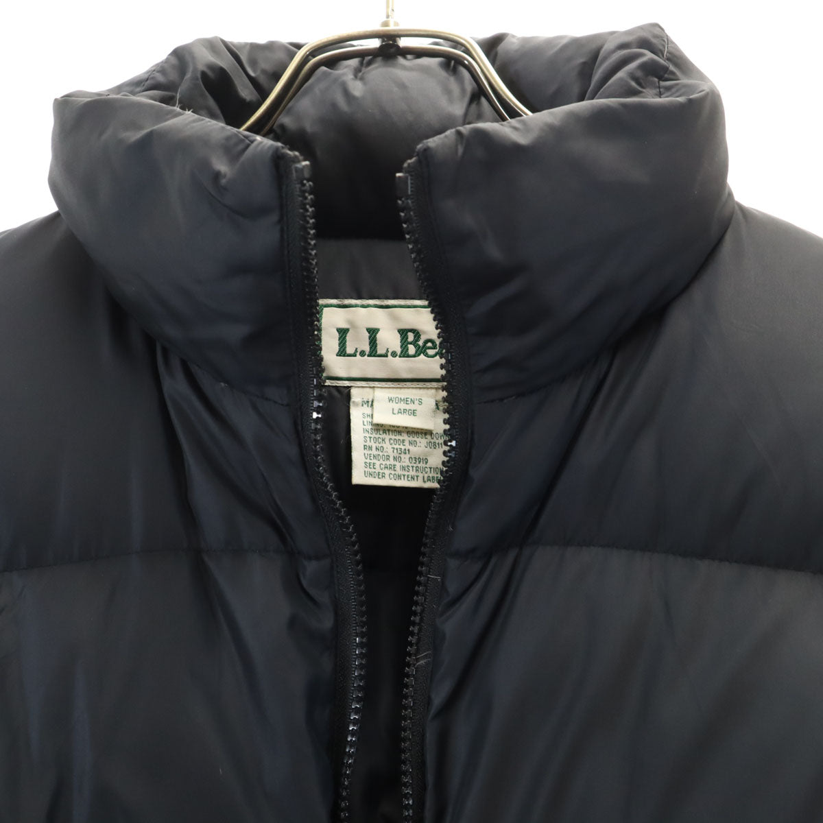 L.L.Bean エルエルビーン 90s オールド ダウンジャケット L ブラック アウトドア レディース