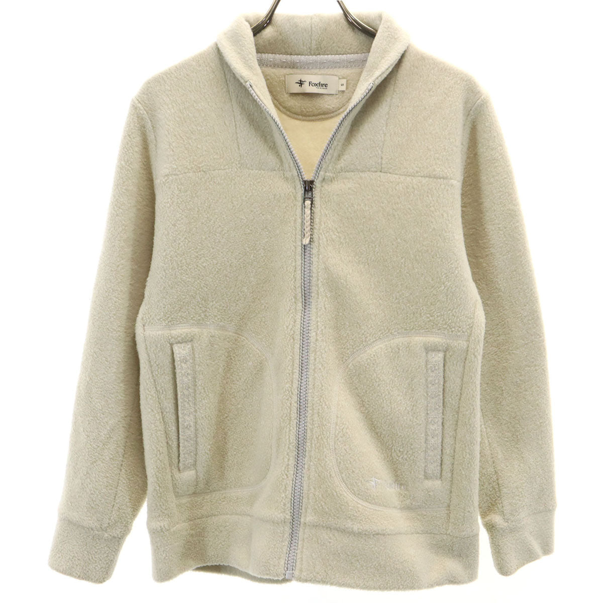 Foxfire フォックスファイヤー フリースジャケット S グレージュ レディース