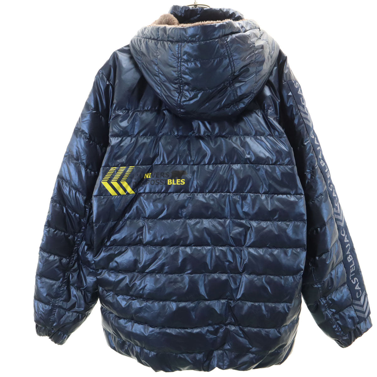 Castelbajac sport カステルバジャックスポーツ ダウンジャケット 48 ネイビー メンズ